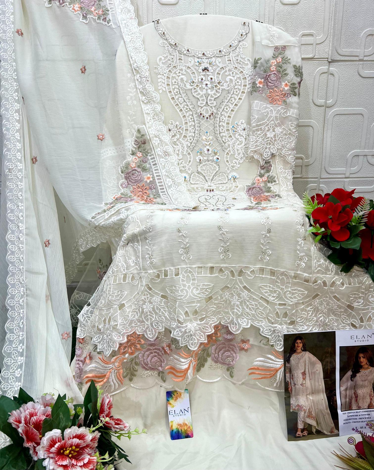 Elan E 05 catalog pakistani wholesale suits franchises