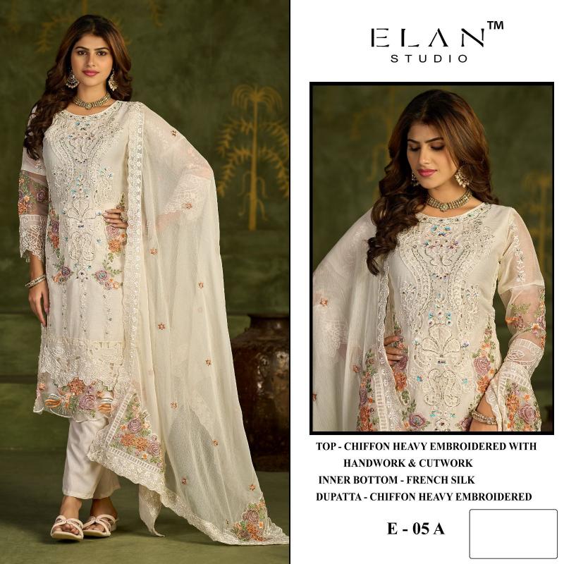 Elan E 05 catalog pakistani wholesale suits franchises