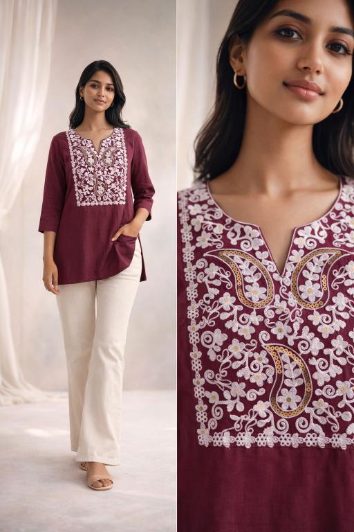 Felocity cotton vol 34 catalog short top kurtis