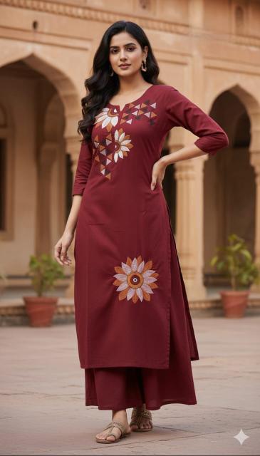 Felocity Dhabu Cotton catalog cotton kurtis wholesale in surat