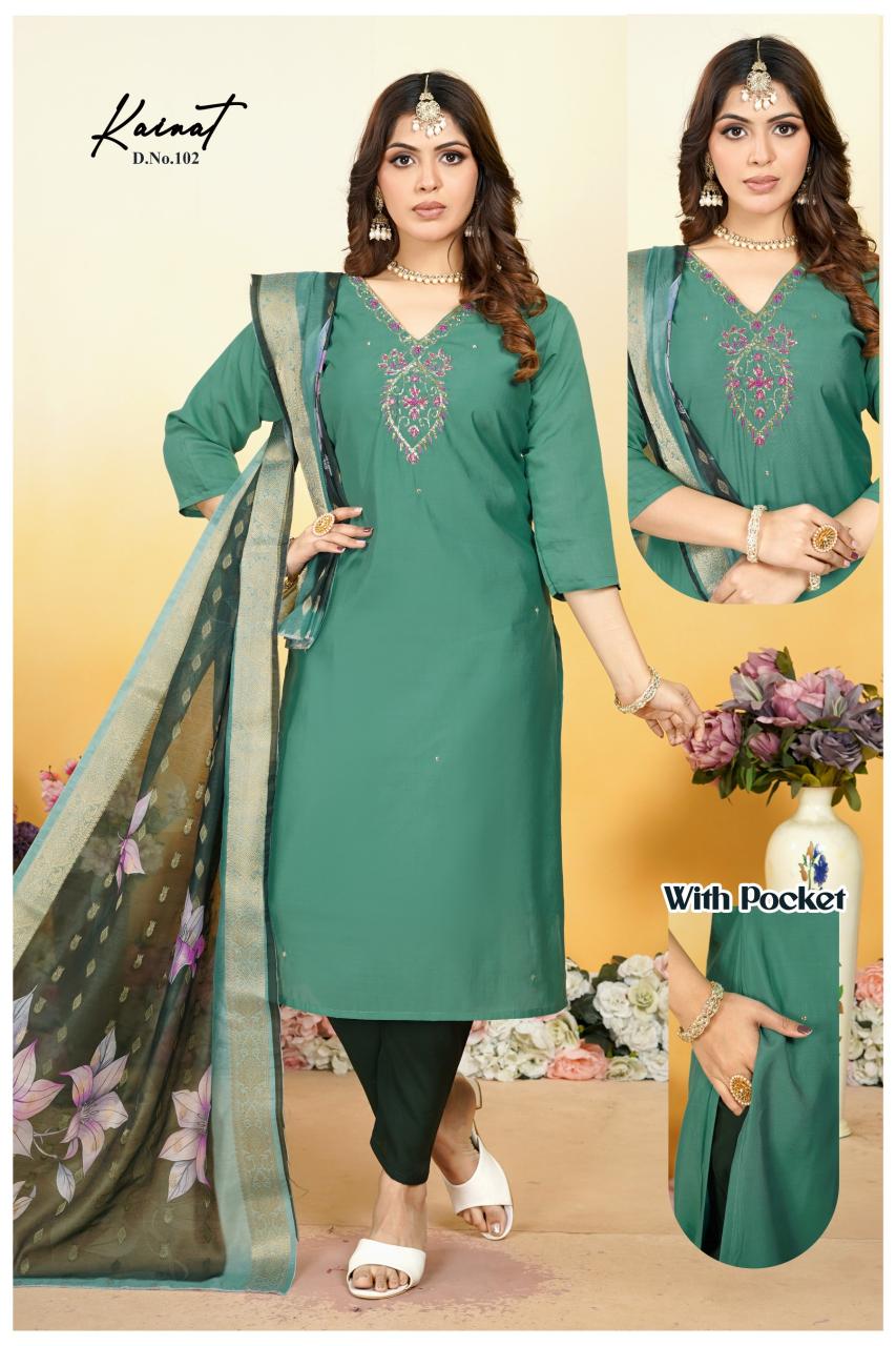 Felocity Kainat catalog designer kurti wholesale market