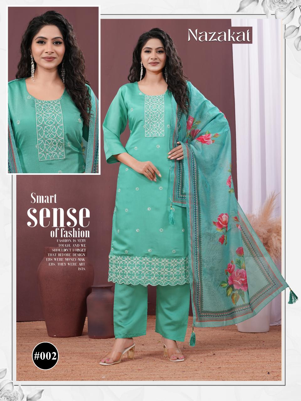 Felocity Nazakat catalog kurtis wholesaler in indore