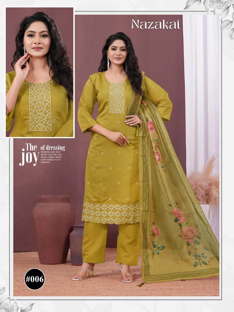 Felocity Nazakat catalog kurtis wholesaler in indore