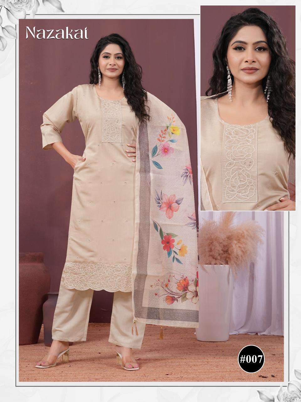 Felocity Nazakat catalog kurtis wholesaler in indore