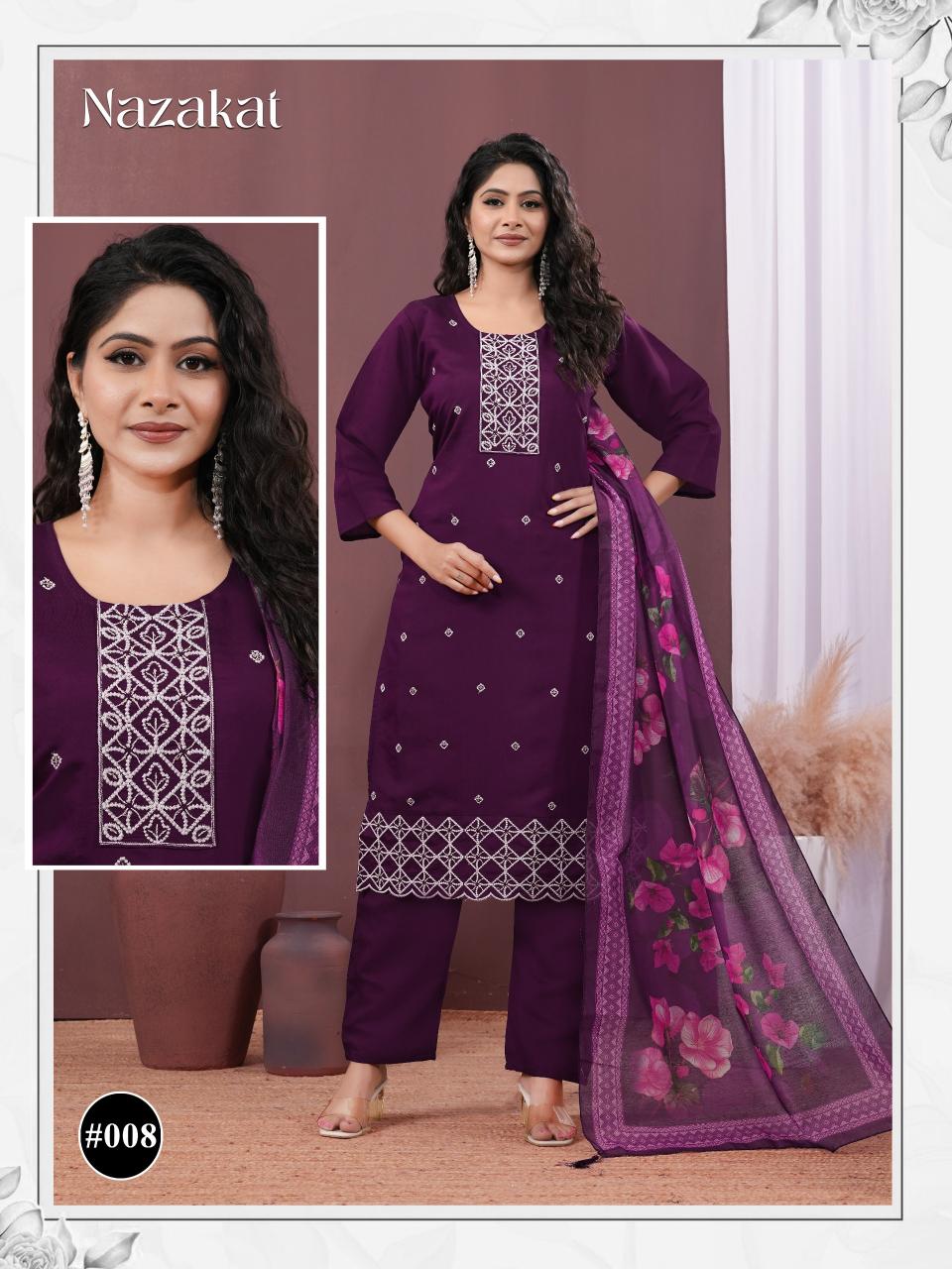 Felocity Nazakat catalog kurtis wholesaler in indore