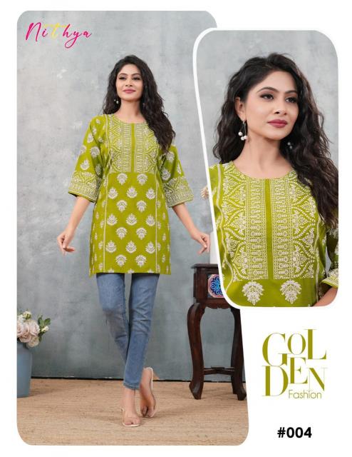 Felocity Nithya catalog fancy short kurtis wholesale