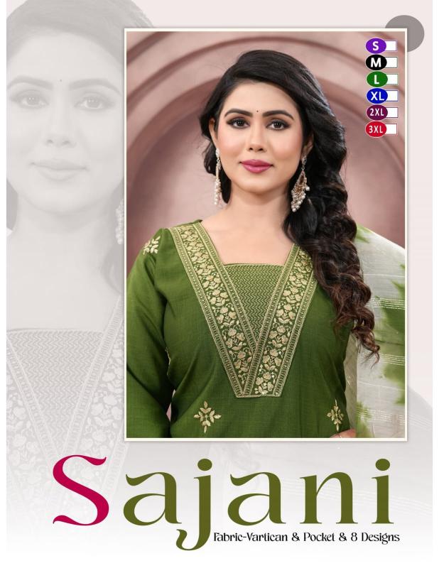 Felocity Sajani catalog designer kurti wholesaler in jaipur
