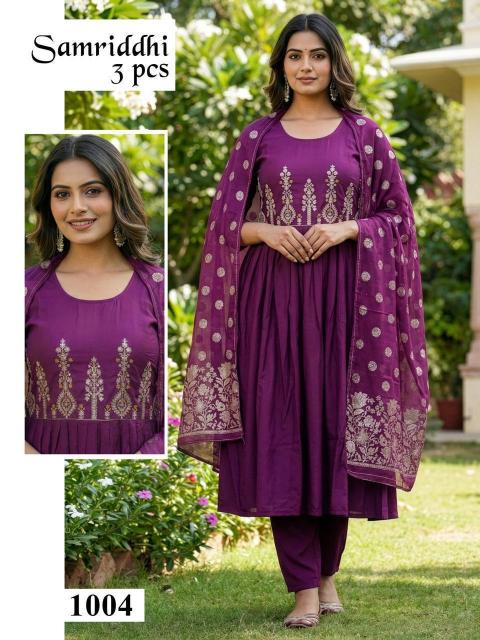 Felocity Samriddhi catalog roman silk wholesaler kurtis
