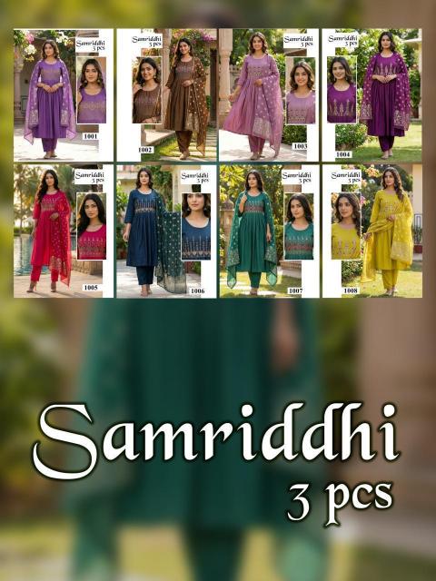 Felocity Samriddhi catalog roman silk wholesaler kurtis