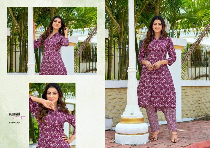 Felocity Tripti catalog cotton co ord set