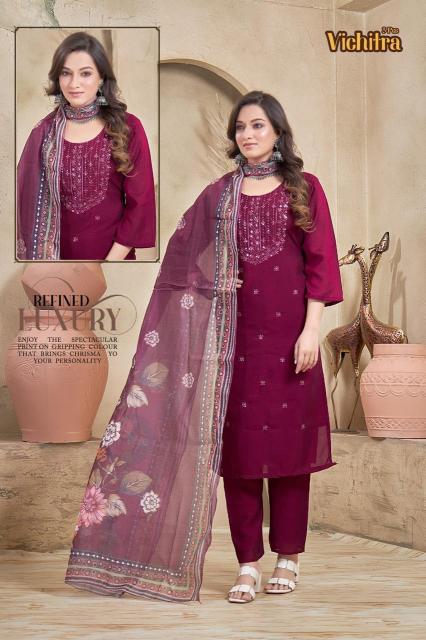 Felocity Vichitra catalog kurtis wholesaler catalog