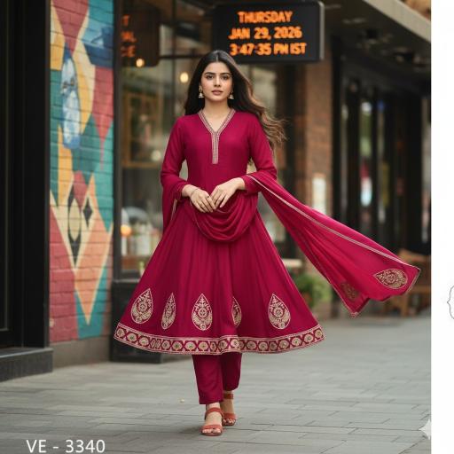 Felocity Vichitra vol 1 catalog anarkali desginer kurtis