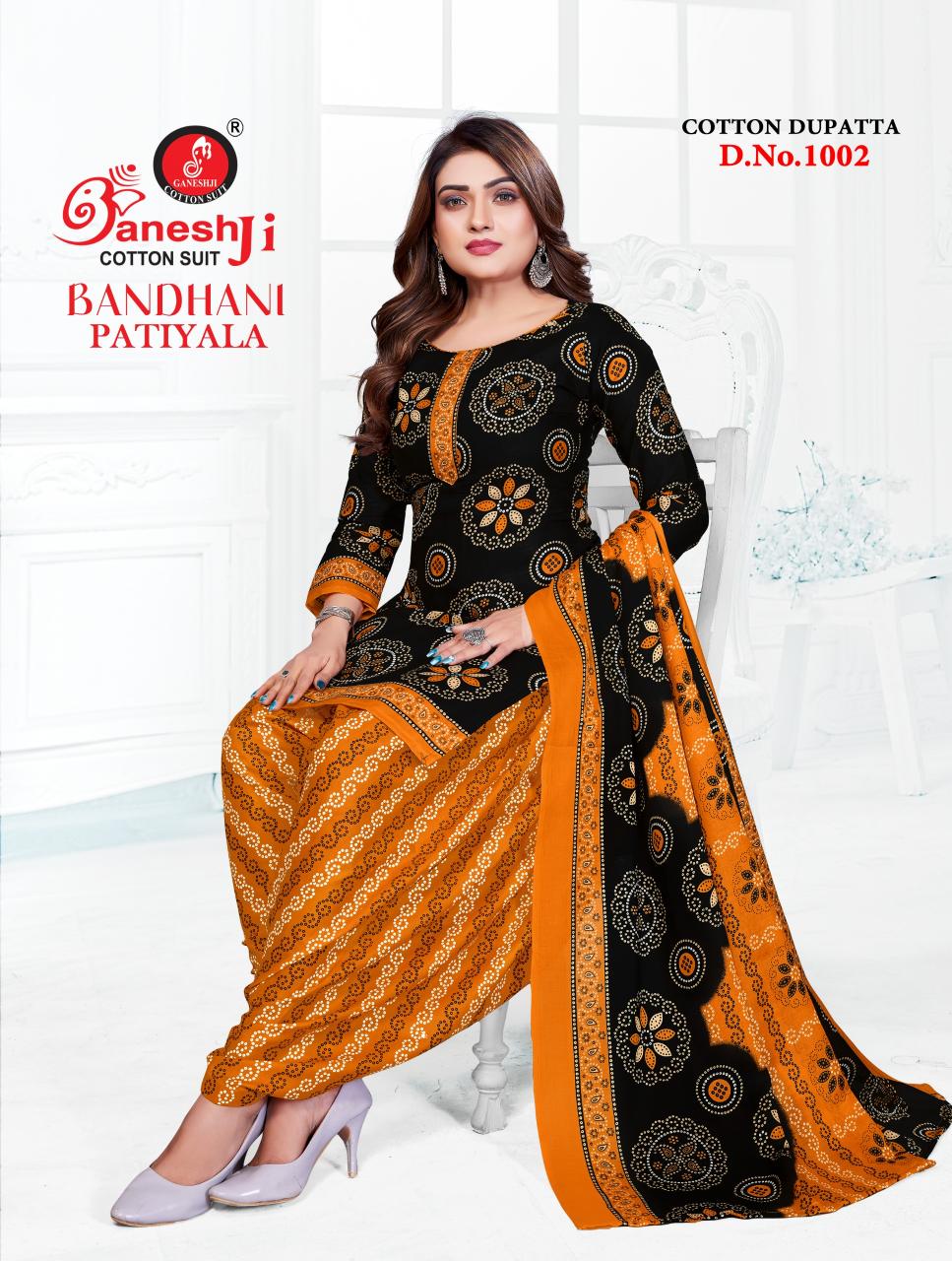 Ganeshji Bandhani Patiyala Vol- 1 – Dress Material