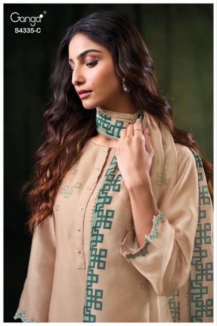 Ganga Braina 4335 catalog wholeslar salwar kameez