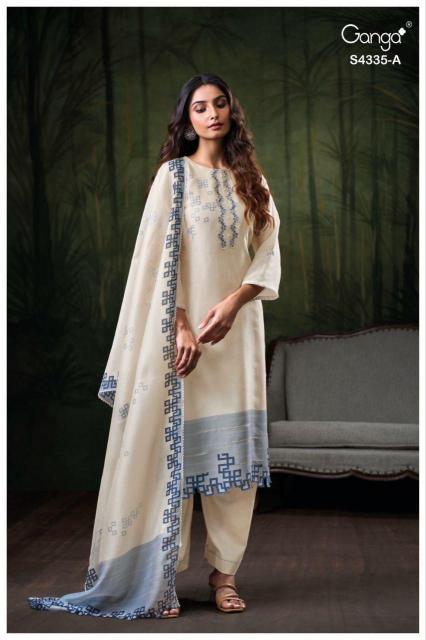 Ganga Braina 4335 catalog wholeslar salwar kameez