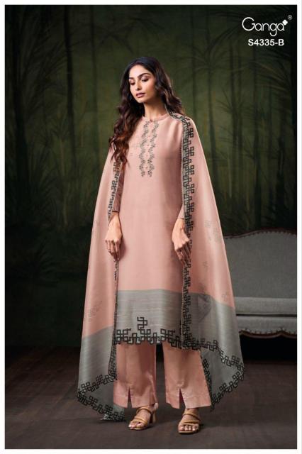 Ganga Braina 4335 catalog wholeslar salwar kameez