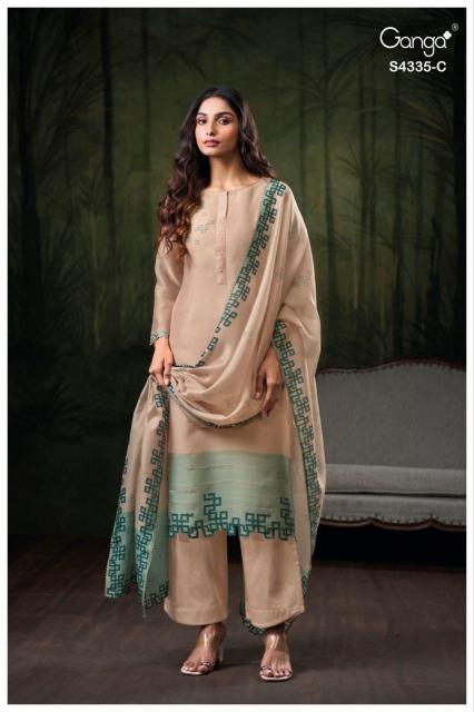 Ganga Braina 4335 catalog wholeslar salwar kameez