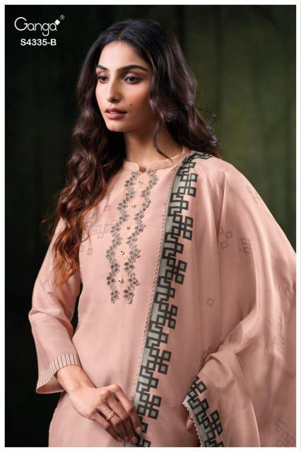 Ganga Braina 4335 catalog wholeslar salwar kameez
