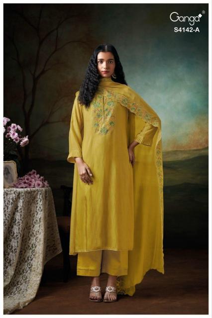 Ganga Brianae 4142 catalog salwar kameez