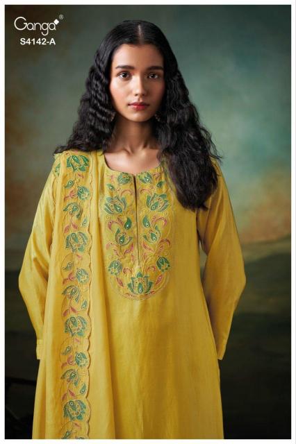Ganga Brianae 4142 catalog salwar kameez