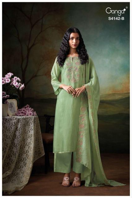 Ganga Brianae 4142 catalog salwar kameez