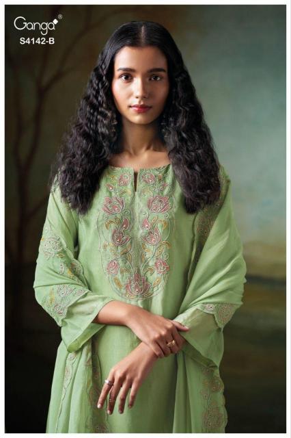 Ganga Brianae 4142 catalog salwar kameez