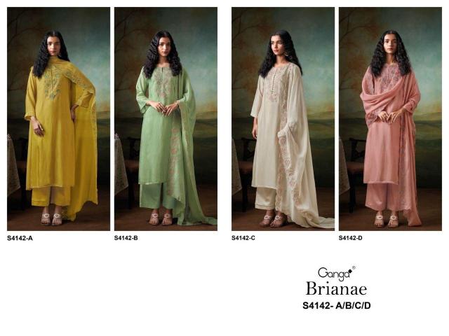Ganga Brianae 4142 catalog salwar kameez