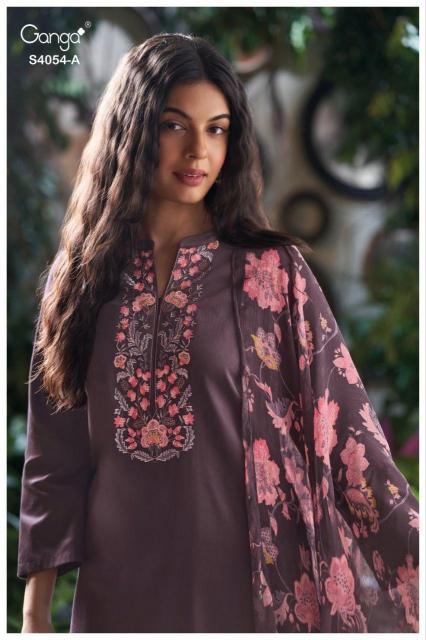 Ganga Bruna 4054 catalog indian salwar kameez wholesale uk