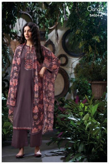 Ganga Bruna 4054 catalog indian salwar kameez wholesale uk
