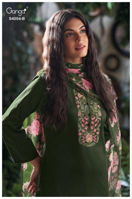 Ganga Bruna 4054 catalog indian salwar kameez wholesale uk