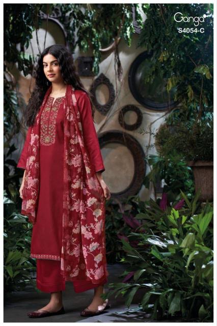 Ganga Bruna 4054 catalog indian salwar kameez wholesale uk