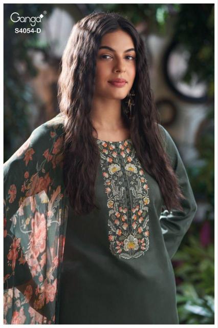 Ganga Bruna 4054 catalog indian salwar kameez wholesale uk