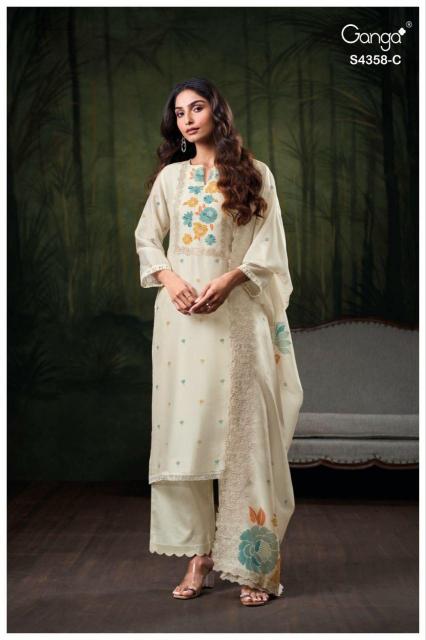 Ganga Deempi 4358 catalog salwar kameez india wholesale
