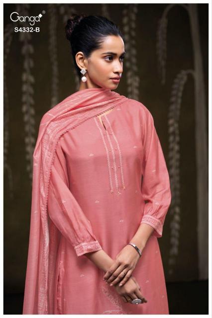 Ganga Ezrae 4332 catalog indian salwar kameez wholesale uk