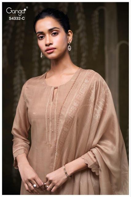 Ganga Ezrae 4332 catalog indian salwar kameez wholesale uk