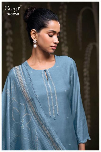 Ganga Ezrae 4332 catalog indian salwar kameez wholesale uk