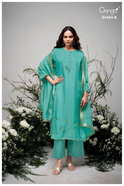 Ganga Fidelia 4484 catalog salwar kameez wholesaler