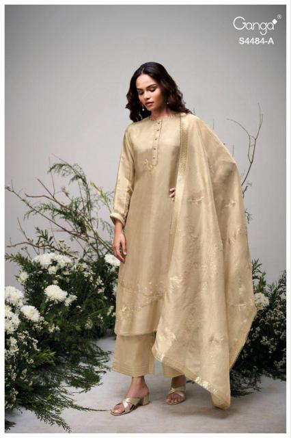 Ganga Fidelia 4484 catalog salwar kameez wholesaler
