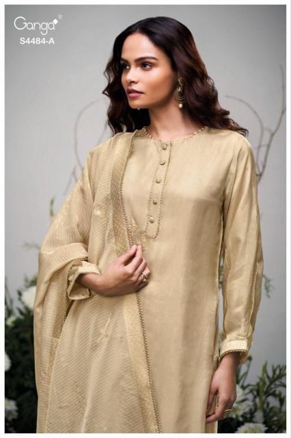 Ganga Fidelia 4484 catalog salwar kameez wholesaler