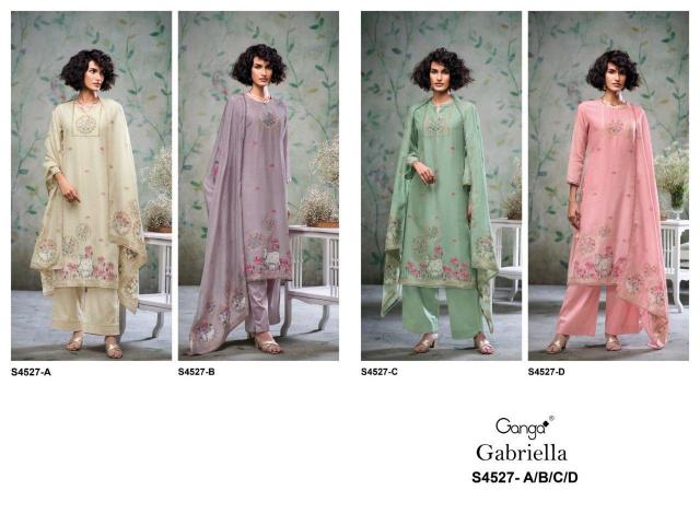 Ganga Gabriella 4527 catalog salwar kameez india