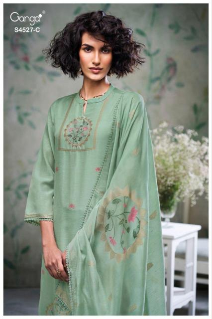 Ganga Gabriella 4527 catalog salwar kameez india
