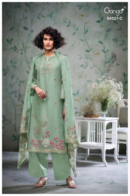 Ganga Gabriella 4527 catalog salwar kameez india