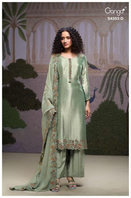 Ganga Glorina 4353 catalog salwar kameez in wholesale
