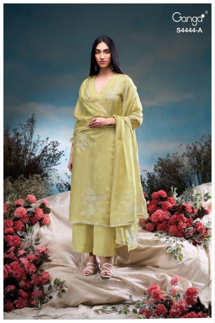 Ganga Gresina 4444 catalog salwar kameeaz in india