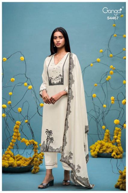 Ganga Helina 4467 catalog salwar kameez wholesale market in ahmedabad