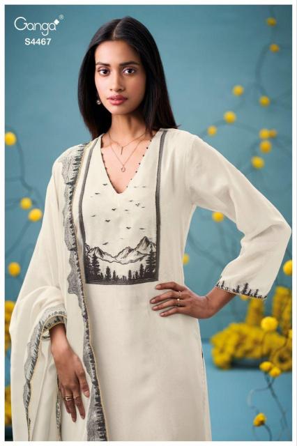 Ganga Helina 4467 catalog salwar kameez wholesale market in ahmedabad