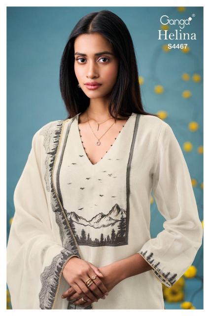 Ganga Helina 4467 catalog salwar kameez wholesale market in ahmedabad
