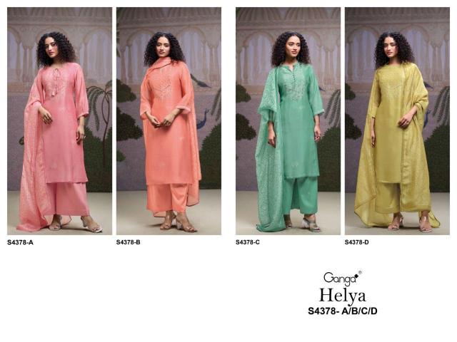 Ganga Helya 4378 catalog wholesale salwar kameez online