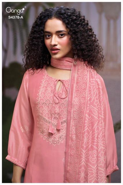 Ganga Helya 4378 catalog wholesale salwar kameez online