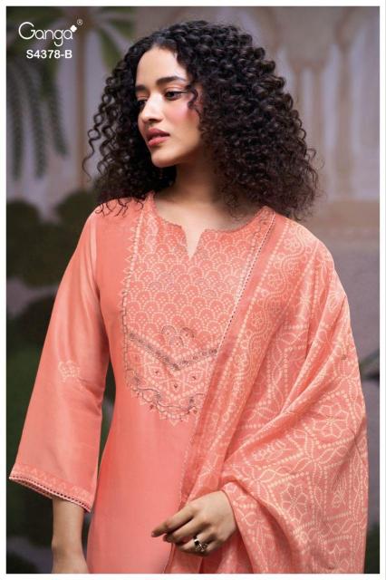 Ganga Helya 4378 catalog wholesale salwar kameez online